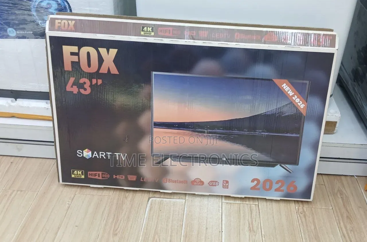 Fox 43" New 2026 Smart Tv