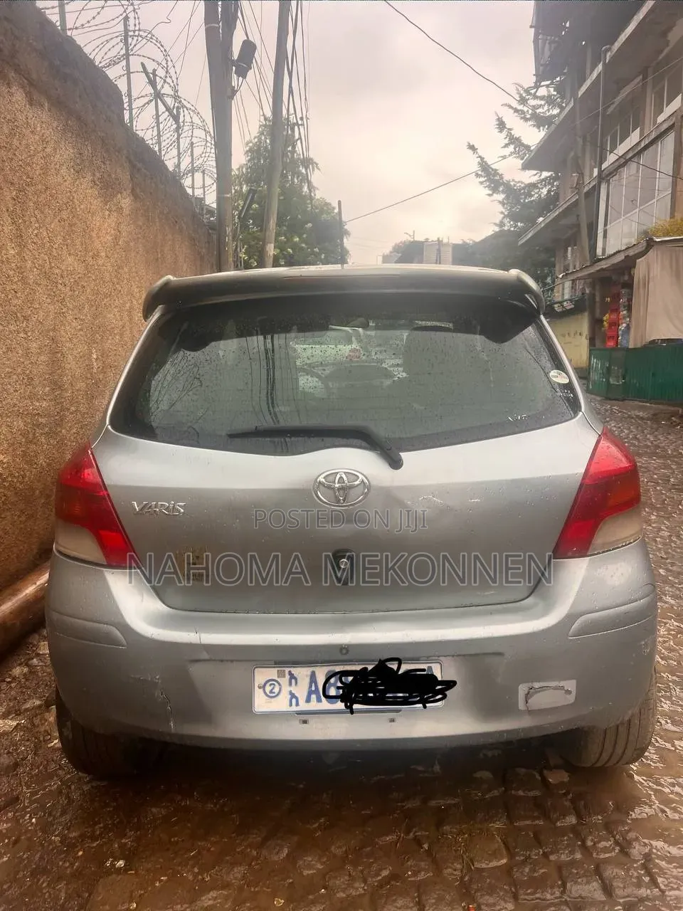 Toyota Yaris 2008 Gray