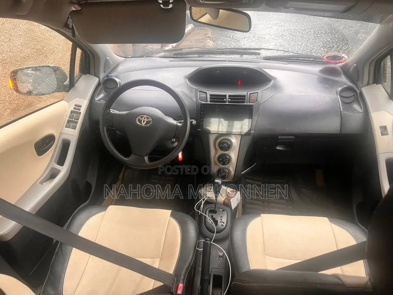 Toyota Yaris 2008 Gray