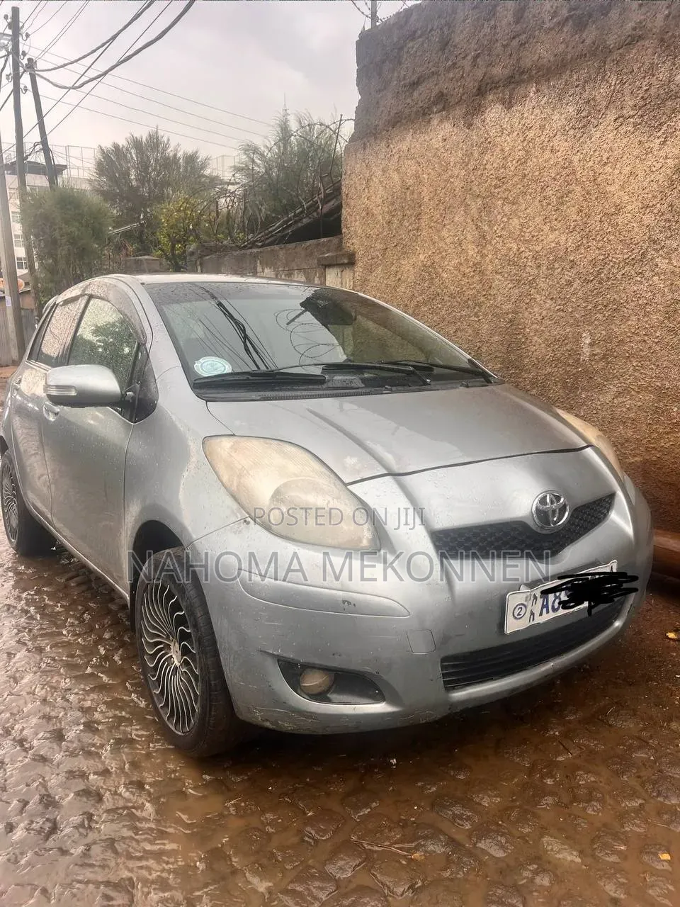 Toyota Yaris 2008 Gray