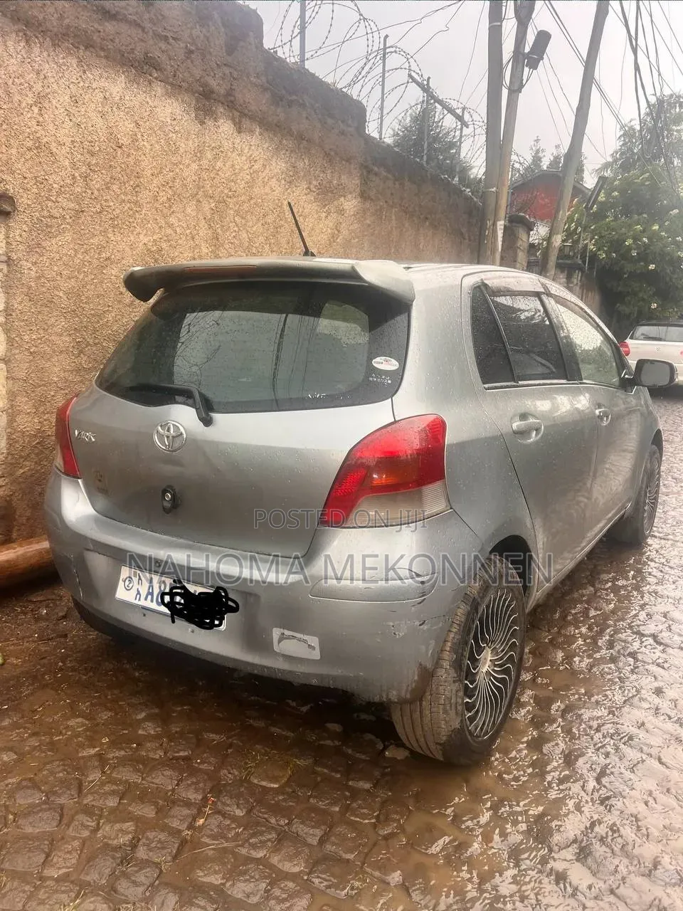 Toyota Yaris 2008 Gray
