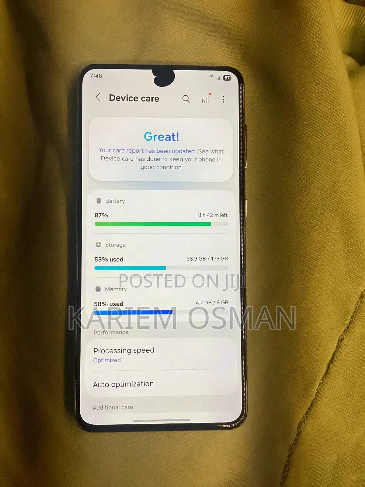 Samsung Galaxy S21 5G 128 GB Silver