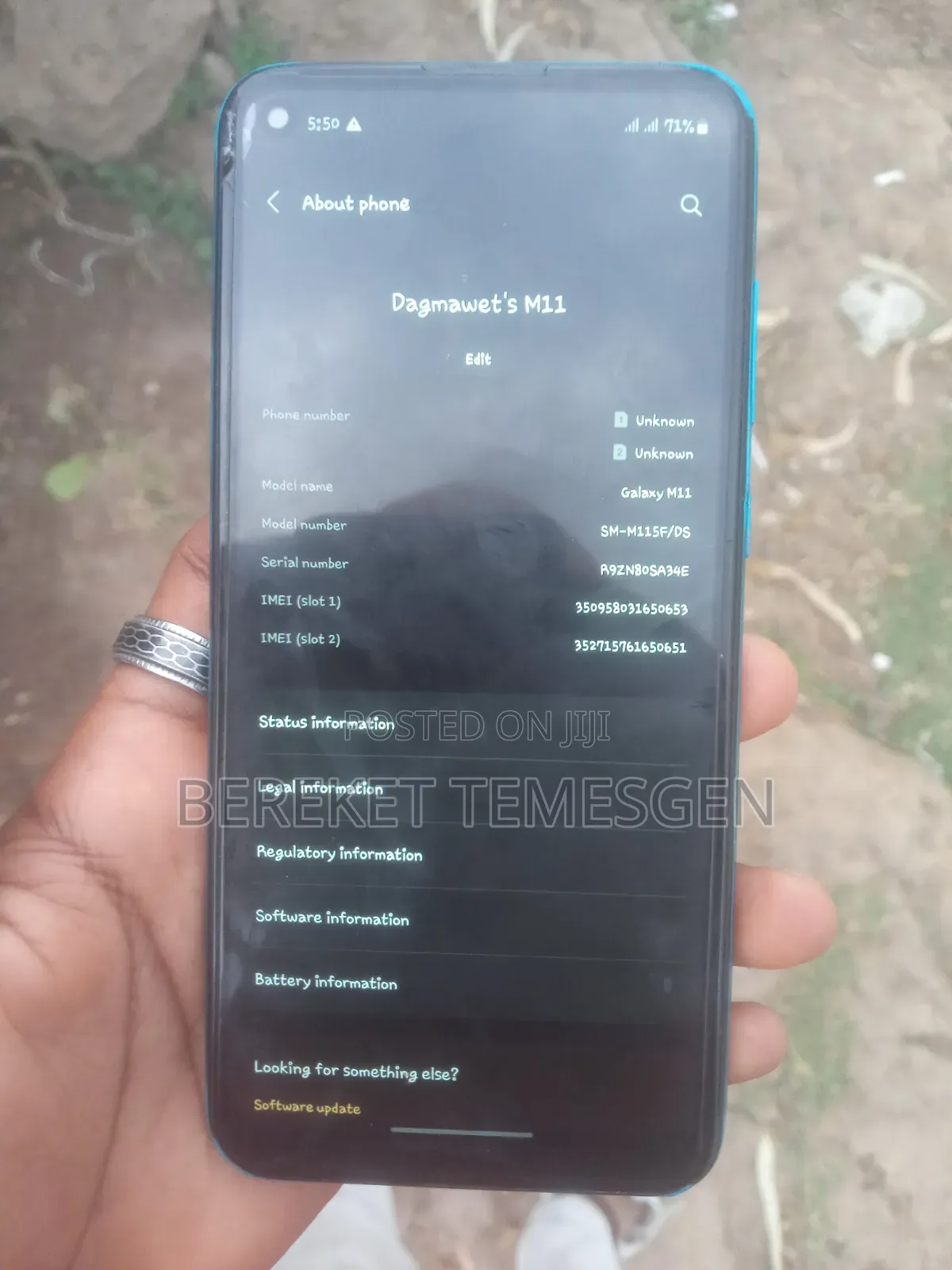 Samsung Galaxy M11 32 GB Blue