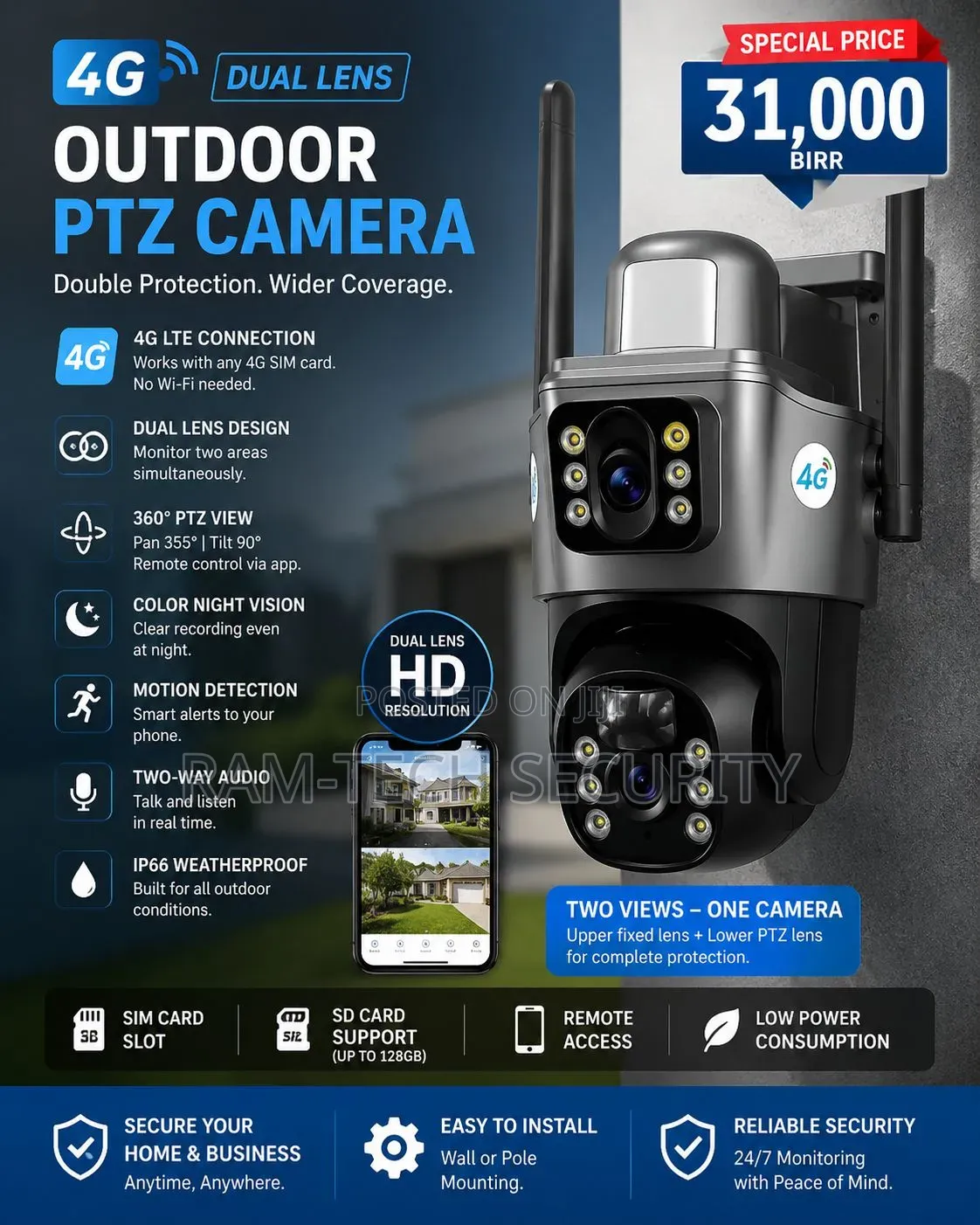 Stellar 2lens Solar Camera