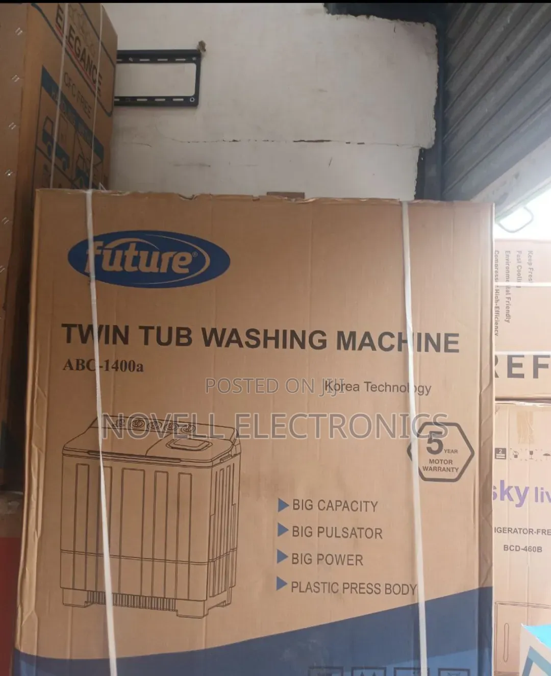 ለላቀ ጥራት እና ውበት Future 16kg Washing Machine