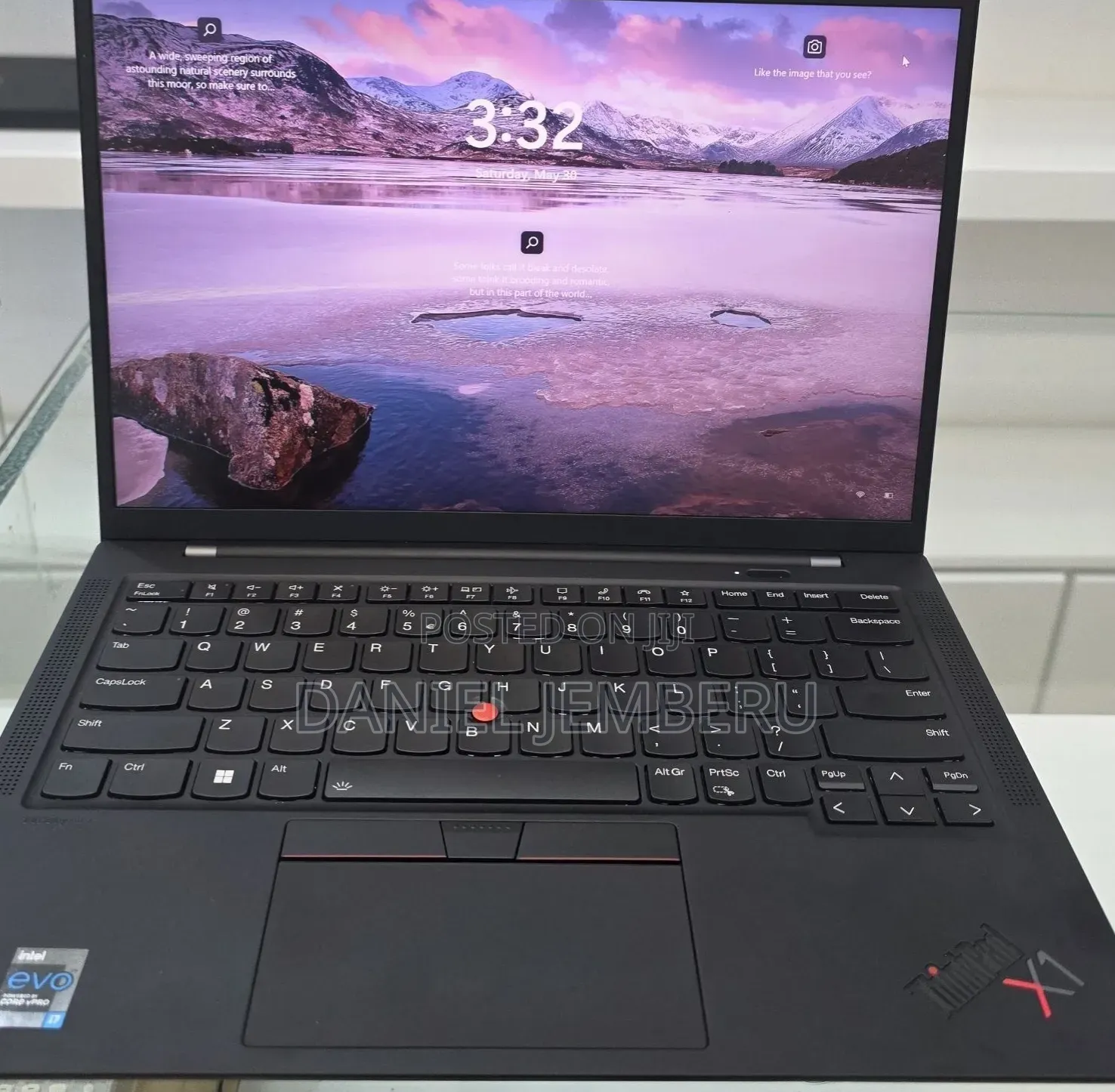 New Laptop Lenovo ThinkPad X1 Carbon 16GB Intel Core i7 SSD 512GB