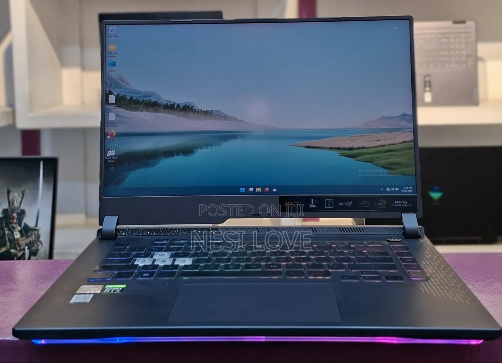 New Laptop Asus ROG Strix G15 16GB AMD Ryzen 9 SSD 512GB