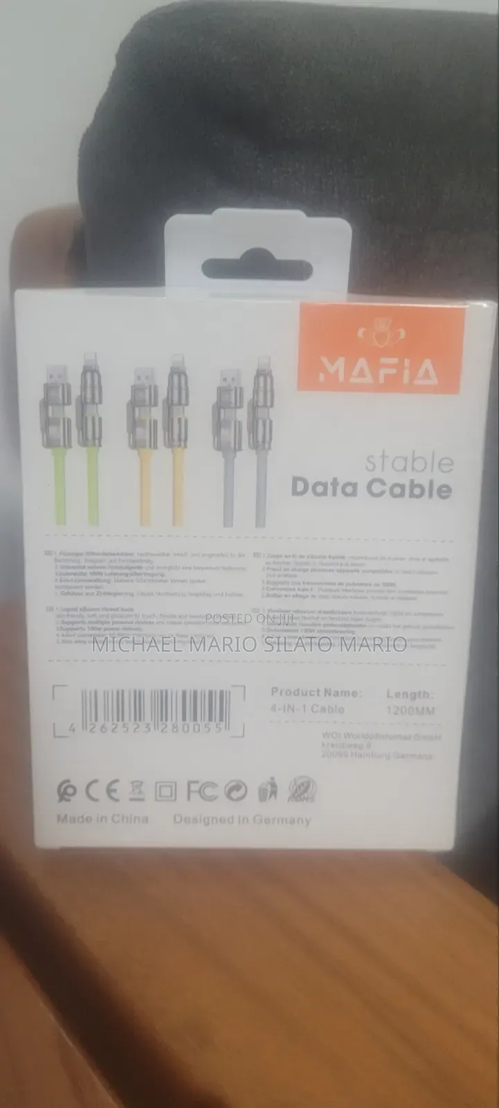 4 in 1 Data Cable