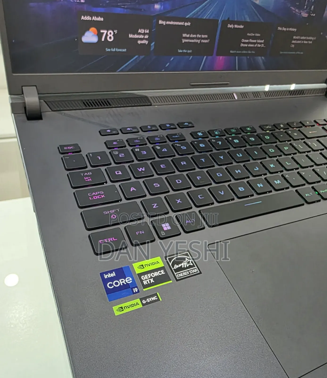 New Laptop Asus 16GB Intel Core i9 SSD 1T
