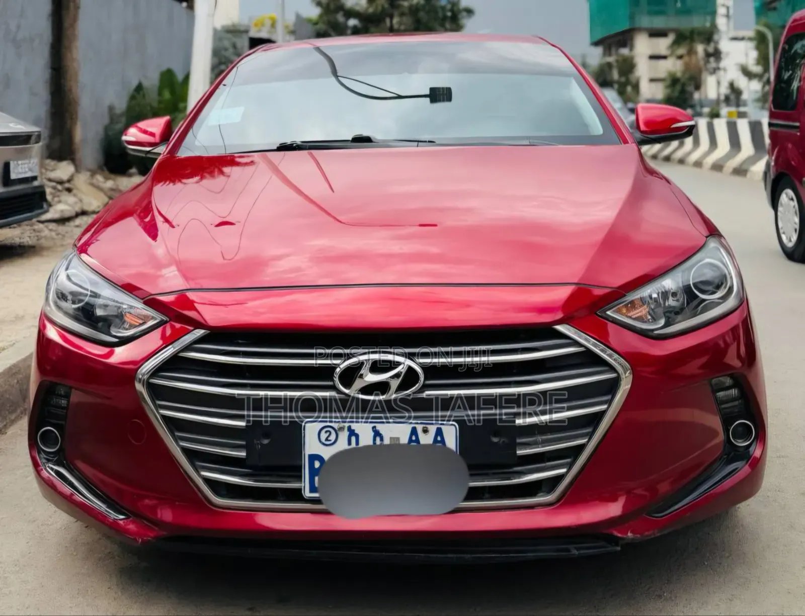 Hyundai Avante 2017 Red