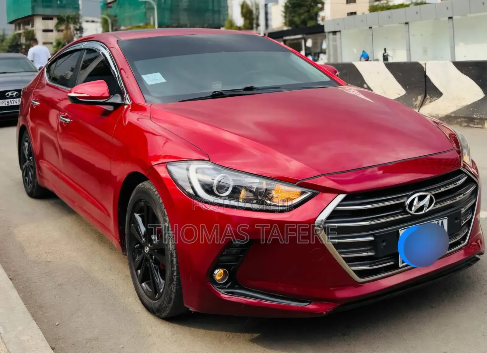 Hyundai Avante 2017 Red