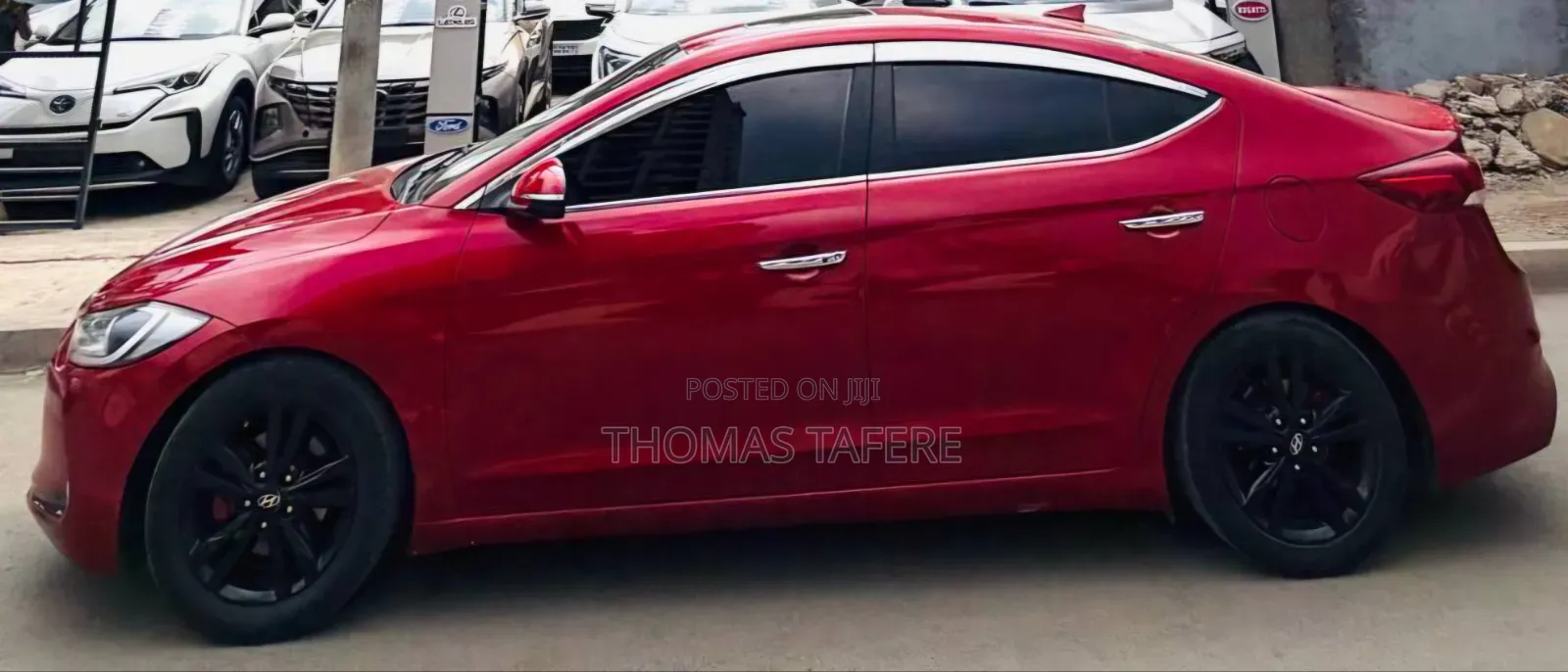 Hyundai Avante 2017 Red