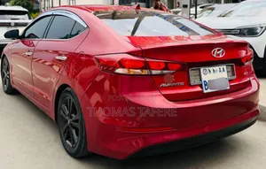 Hyundai Avante 2017 Red