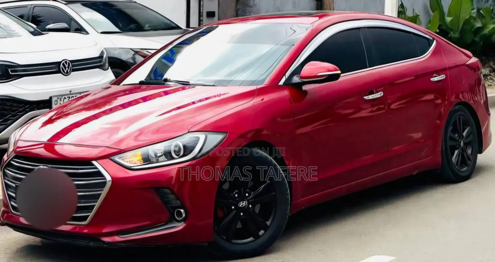 Hyundai Avante 2017 Red