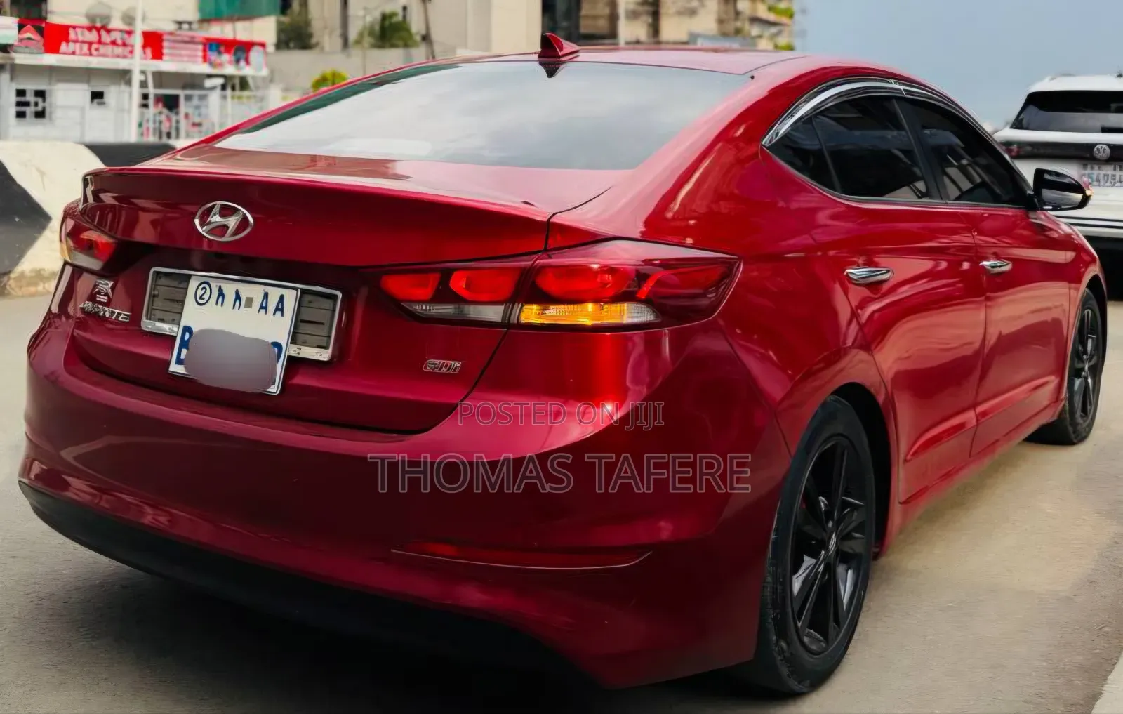 Hyundai Avante 2017 Red