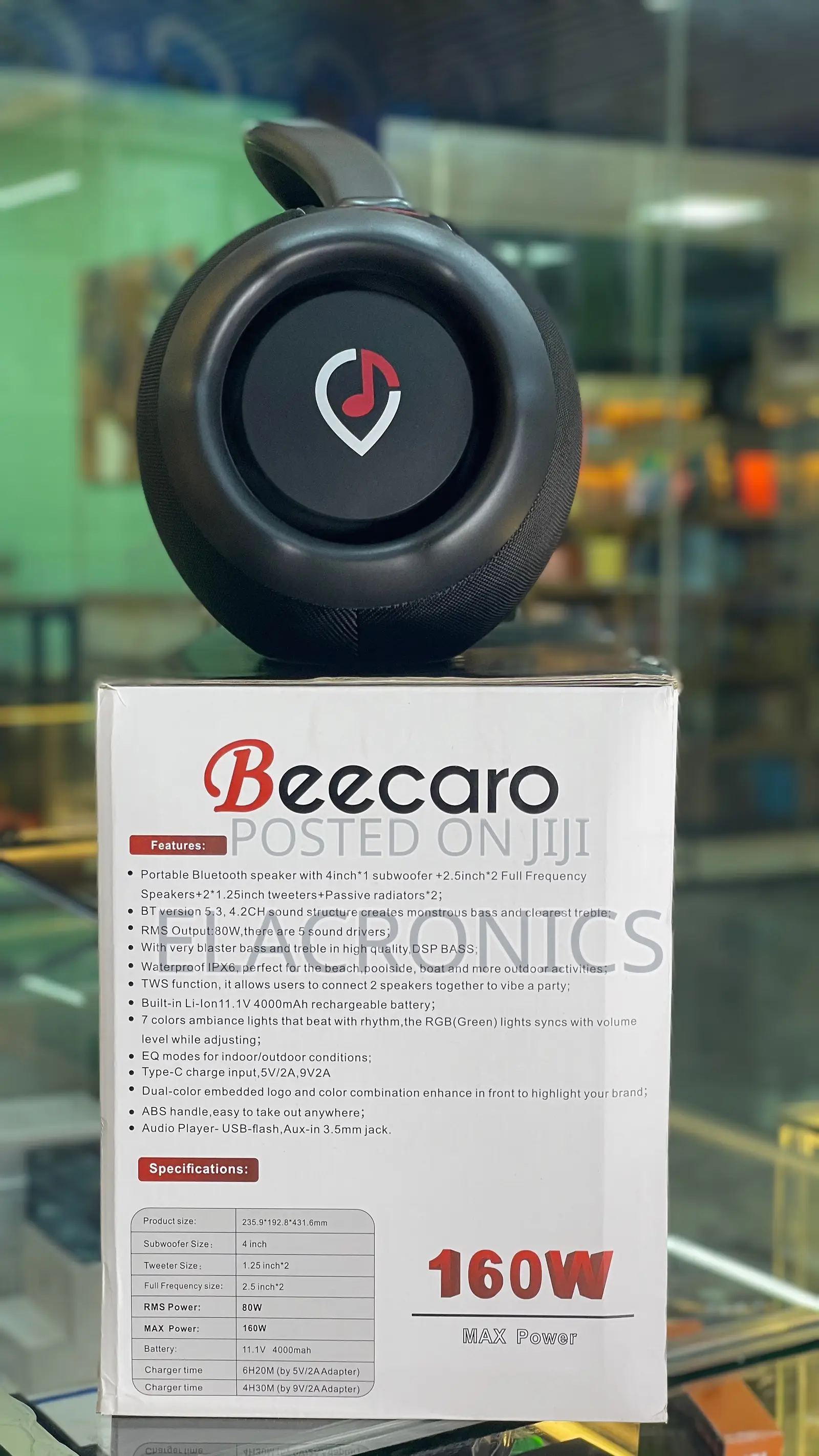 Beecaro 160w Bluetooth Speaker