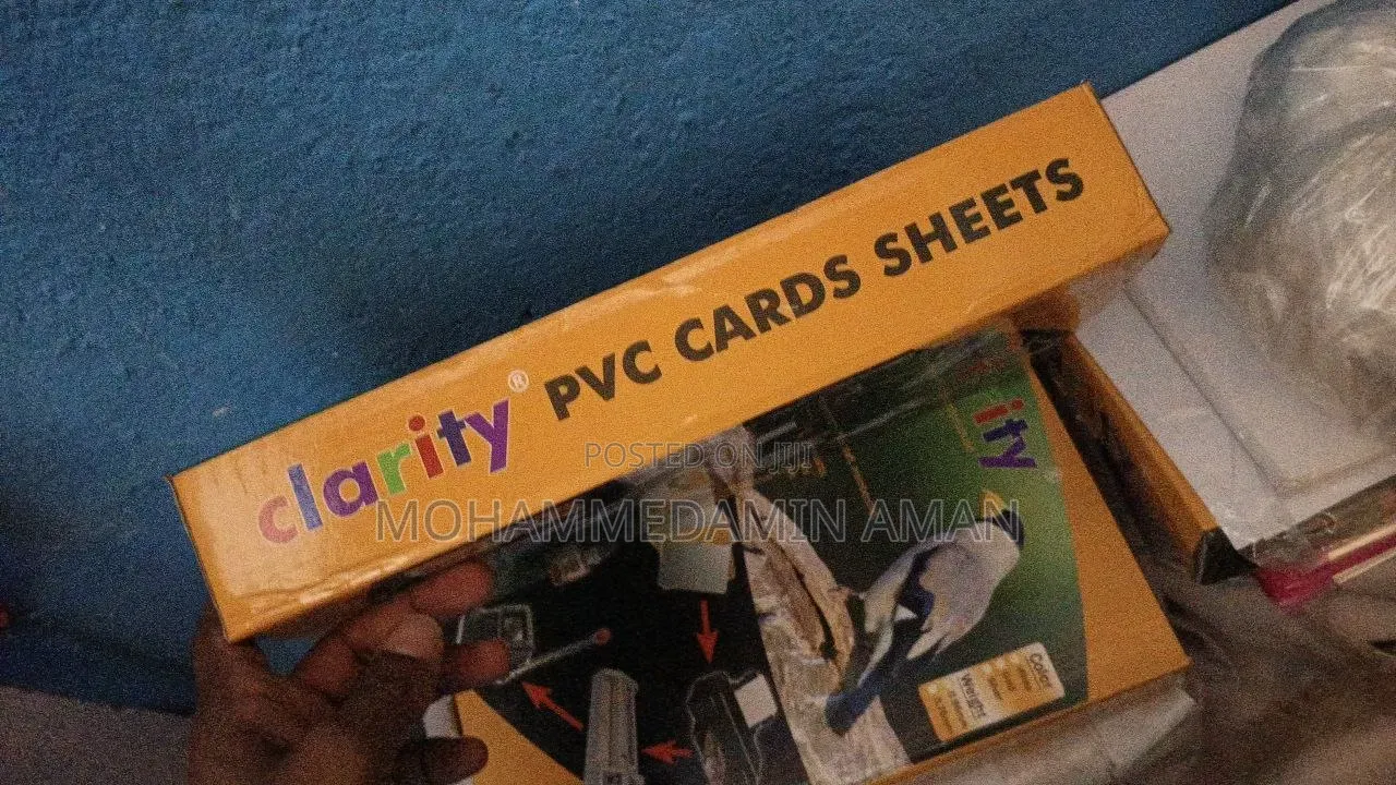 Clarity PVC Cared Sheet