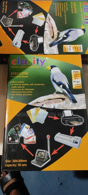 Clarity PVC Cared Sheet