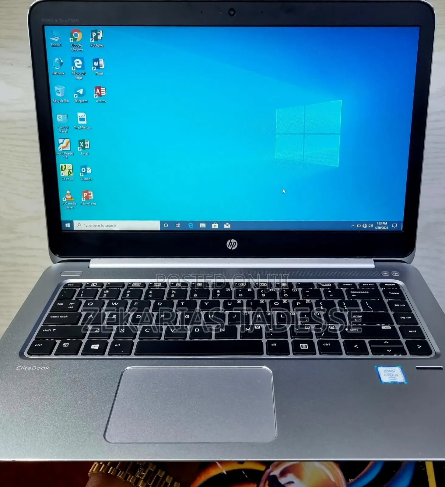 New Laptop HP EliteBook Folio 8GB Intel Core i5 SSD 512GB