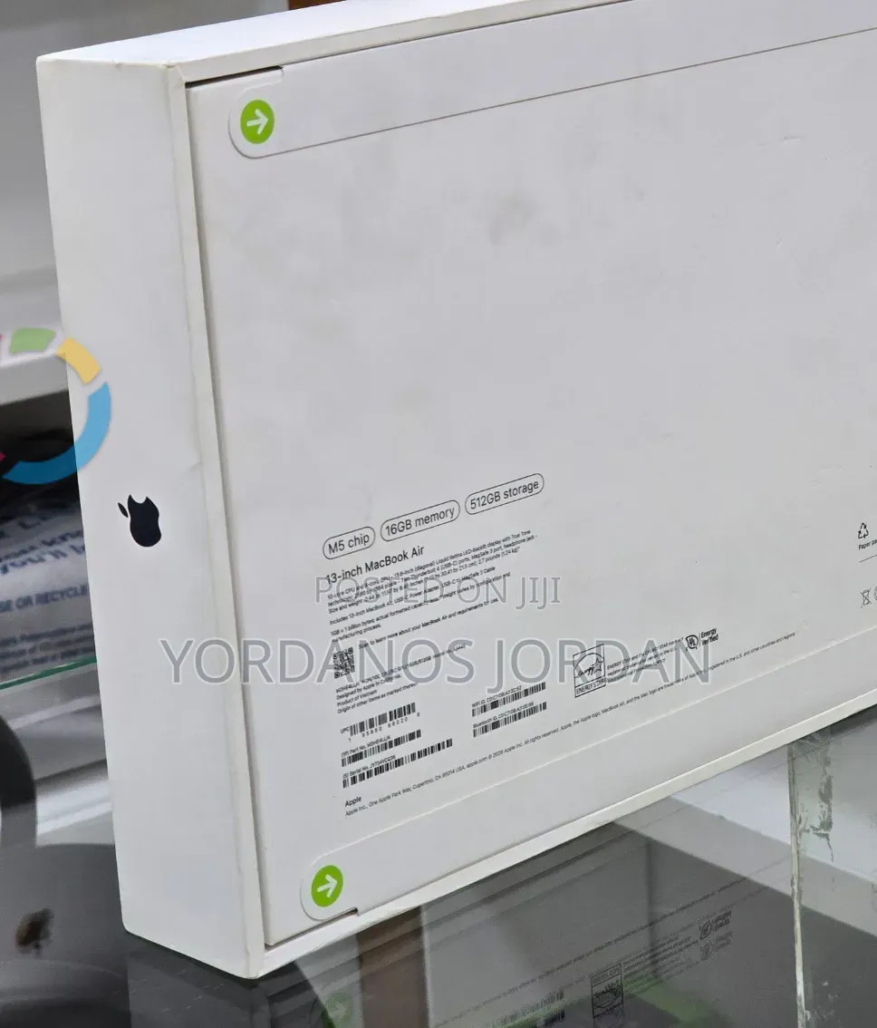 New Laptop Apple MacBook Air 2026 M5 16GB Apple M5 SSD 512GB