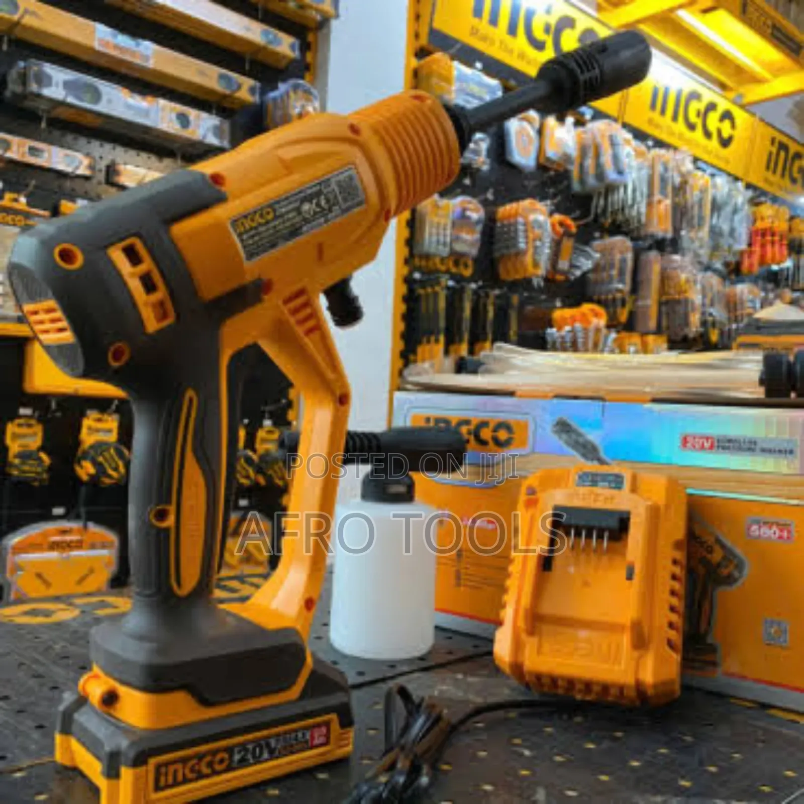 Cordless Ingco Pressure Washer