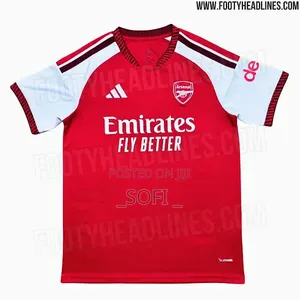 New 2026/27 Arsenal Home Jersey