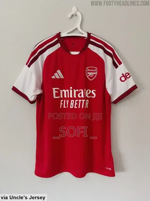 New 2026/27 Arsenal Home Jersey