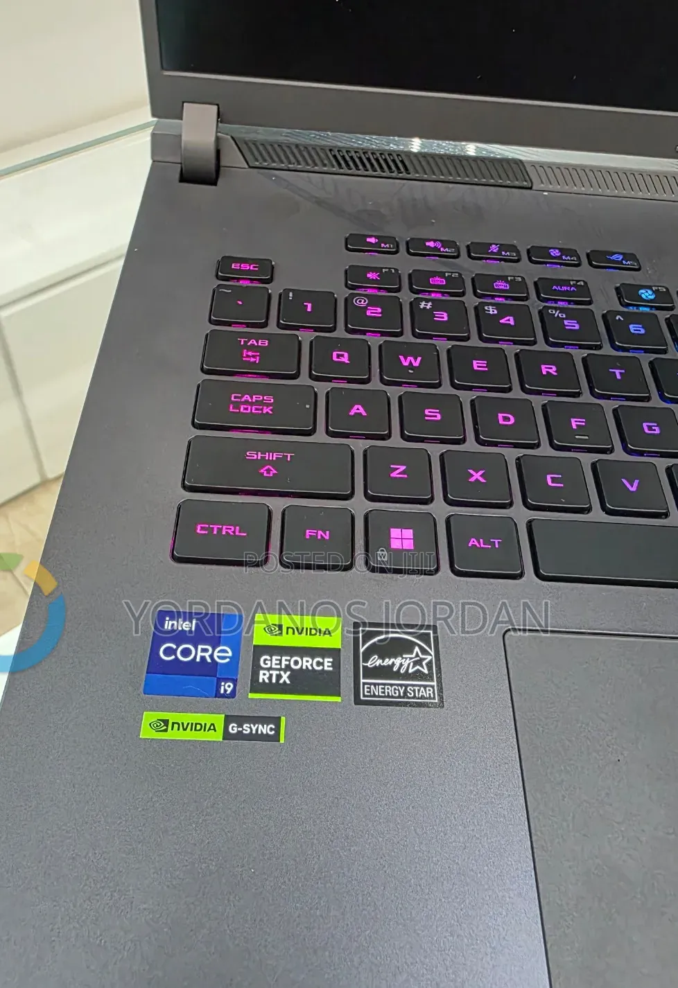 New Laptop Asus ROG Strix G17 16GB Intel Core i9 SSD 1T