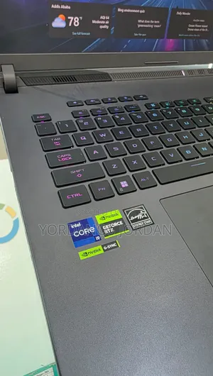 New Laptop Asus ROG Strix G17 16GB Intel Core i9 SSD 1T