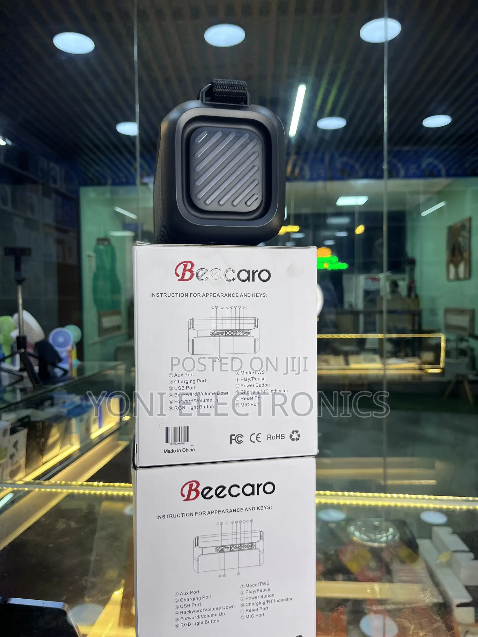 Beecaro 60w Outdoor/Indoor Portable Wireless Speaker