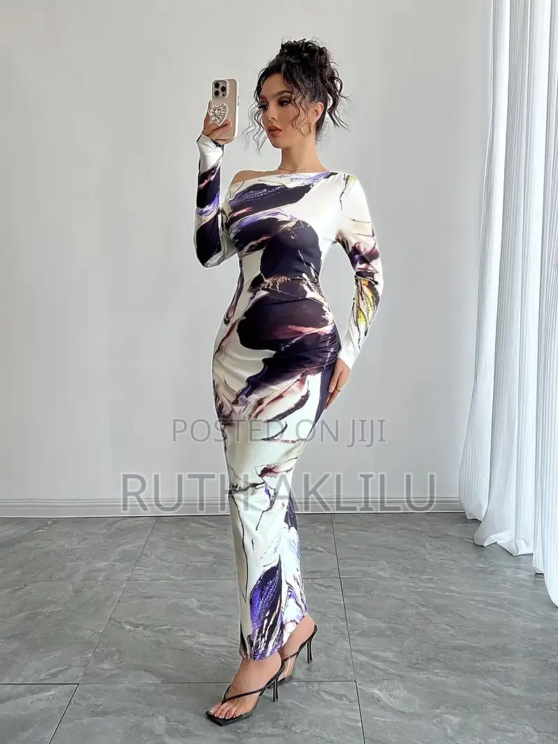 Women's All-Over Print Maxi Dress