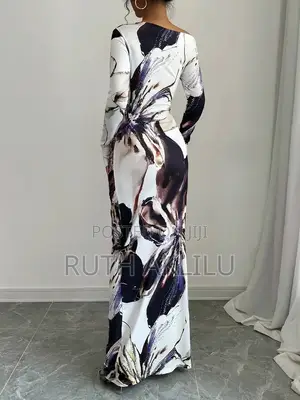 Women's All-Over Print Maxi Dress