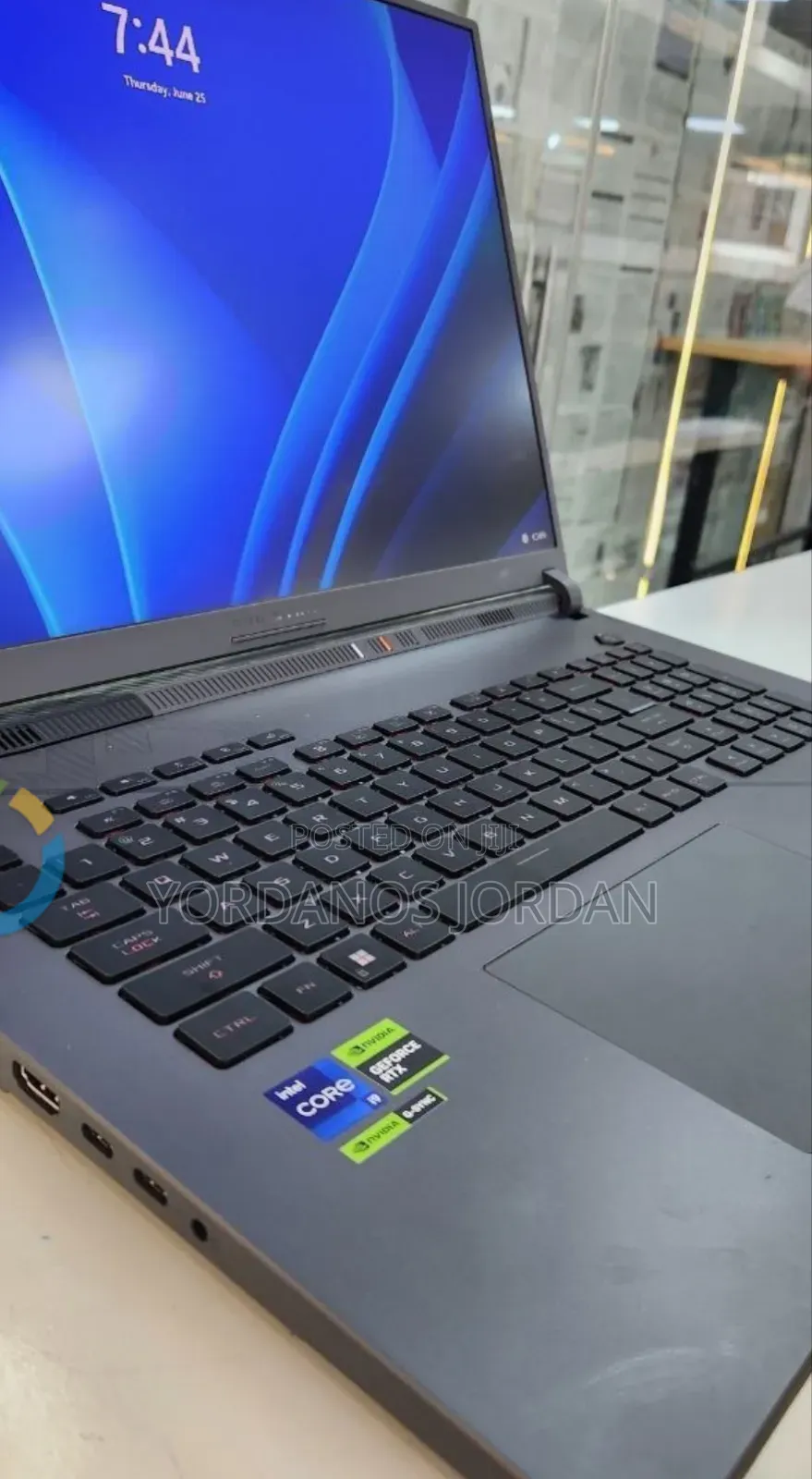 New Laptop Asus ROG Strix GL503 32GB Intel Core i9 SSD 2T