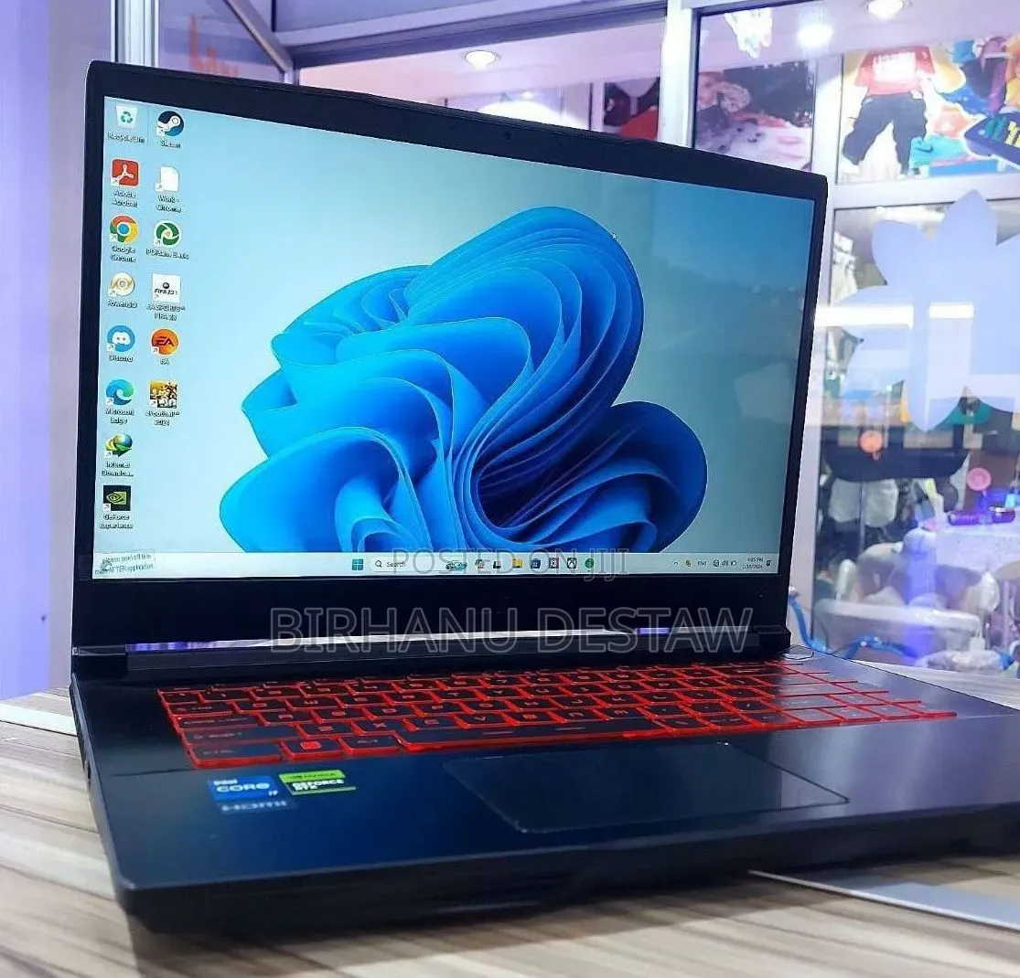 New Laptop MSI Katana GF66 16GB Intel Core i7 SSD 512GB