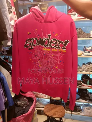 Sp5der Worldwide Hoodie - "Heres the Slime" Pink Edition