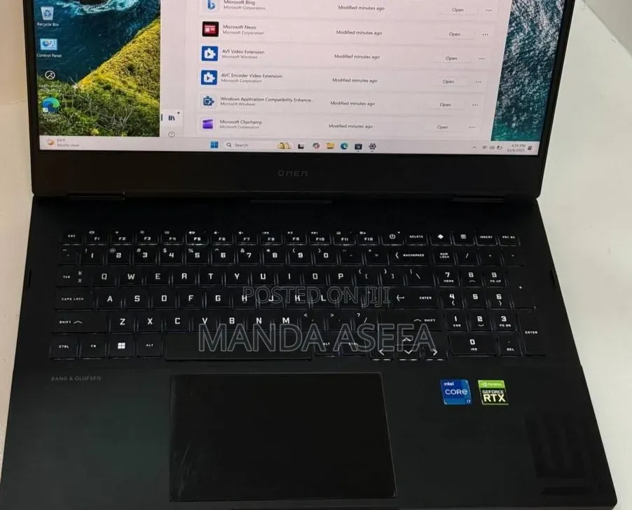 New Laptop HP Omen 16 16GB Intel Core i7 SSD 1T