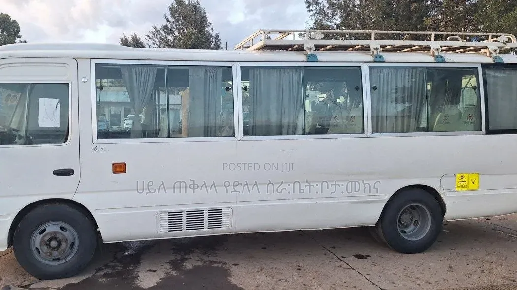 Toyota Coaster 2011 White