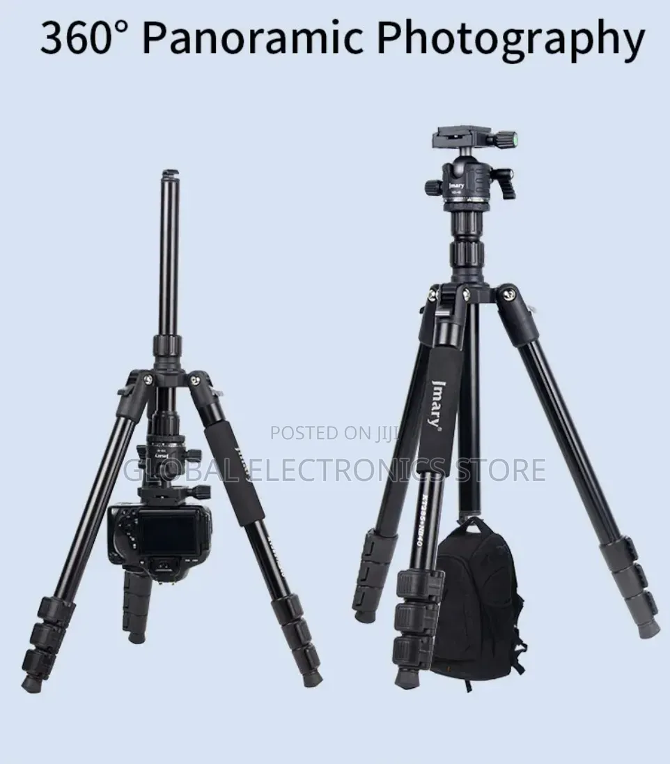 Jmary 2 In 1 Heavy Duty Tripod Monopod (Max 1.74m 4kg)