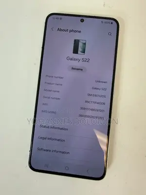 Samsung Galaxy S22 5G 128 GB Black
