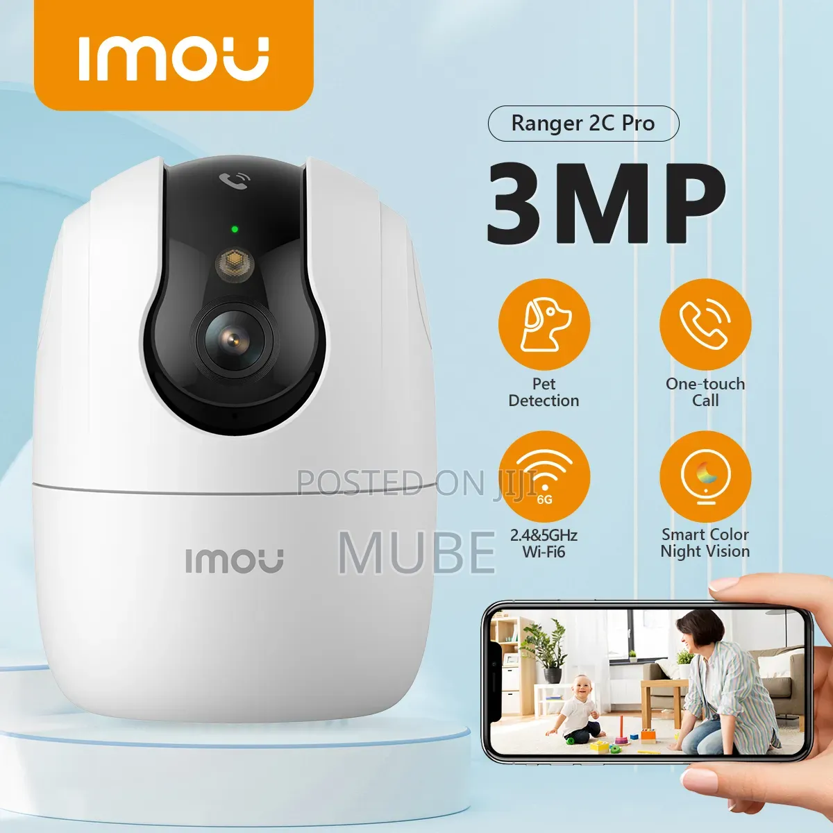 Imou Ranger 2 ( 3mp) Smart Indoor Camera