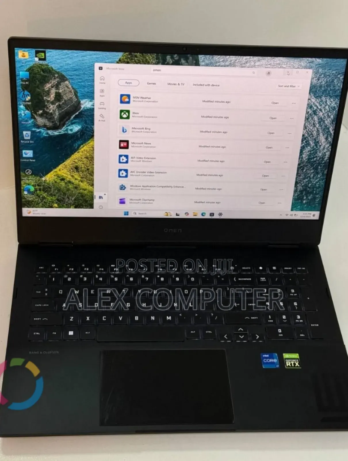 New Laptop HP Omen 16 16GB Intel Core i7 SSD 1T