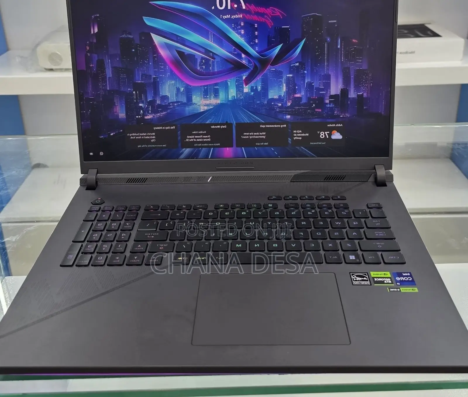 New Laptop Asus 16GB Intel Core i9 SSD 1T