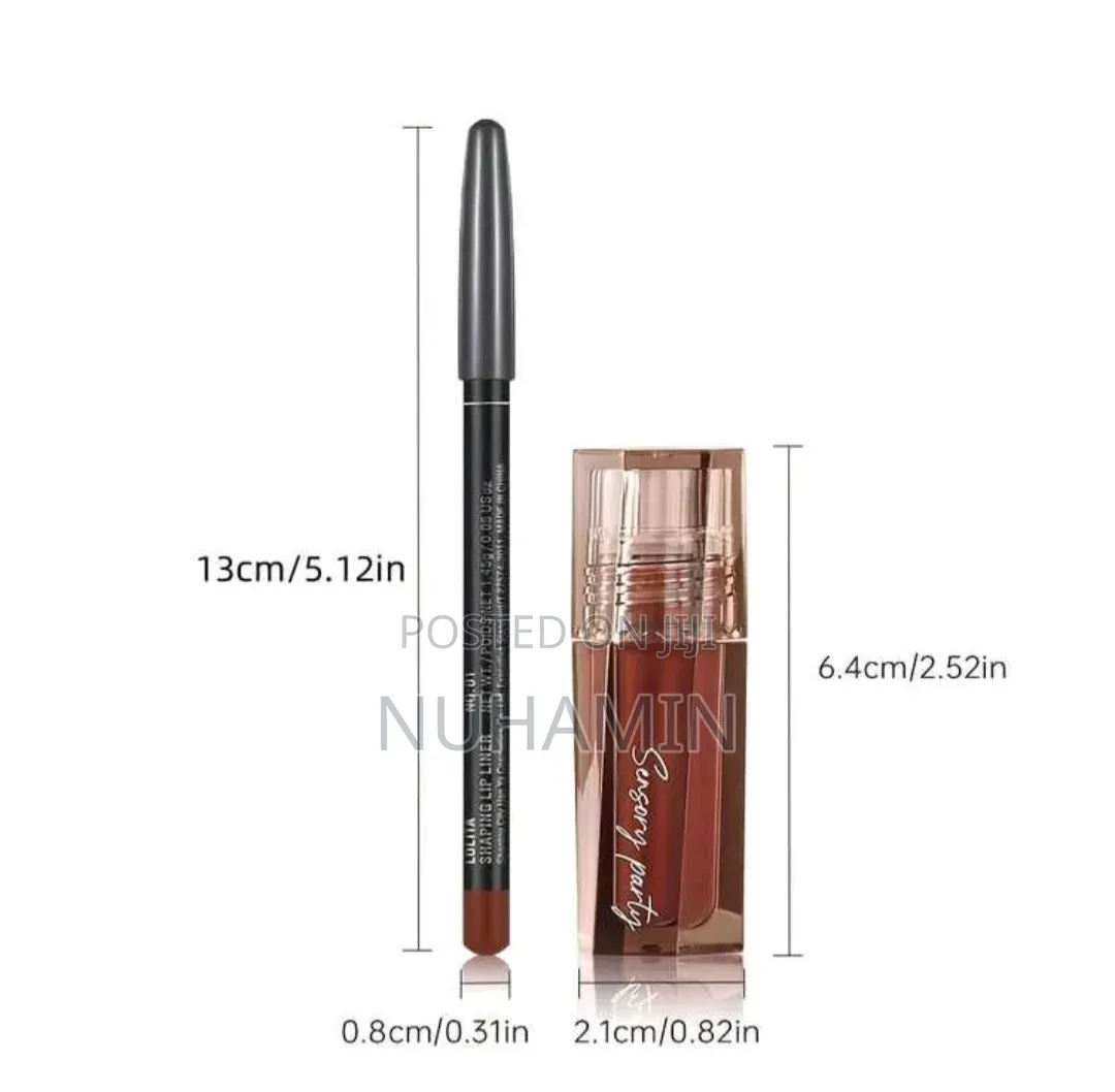 Lip Gloss and Lip Liner Set