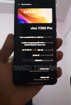 Vivo Y300 Pro 256 GB Black