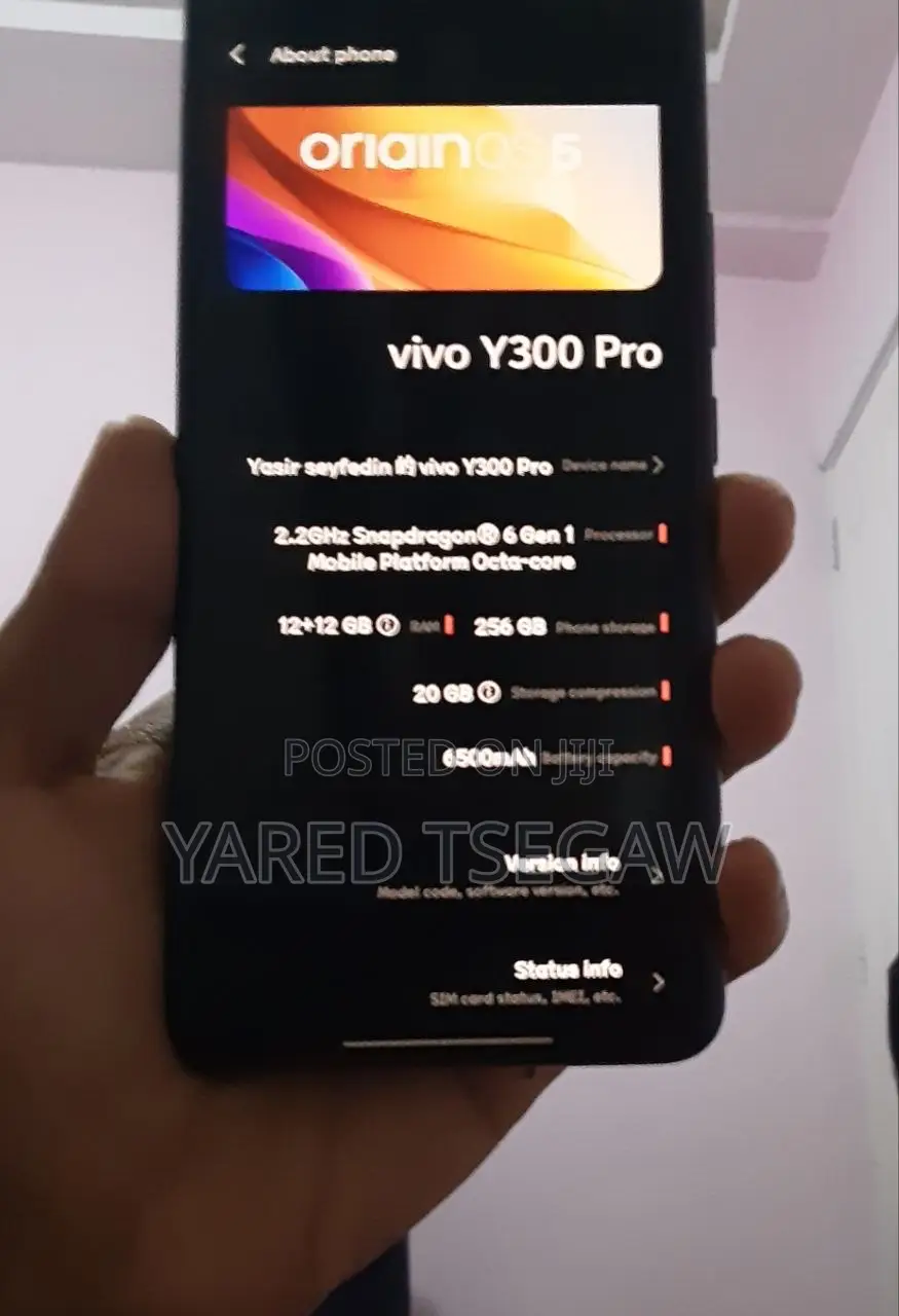 Vivo Y300 Pro 256 GB Black