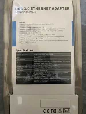 Usb 3.0 to Rj45 Ethernet Adapter