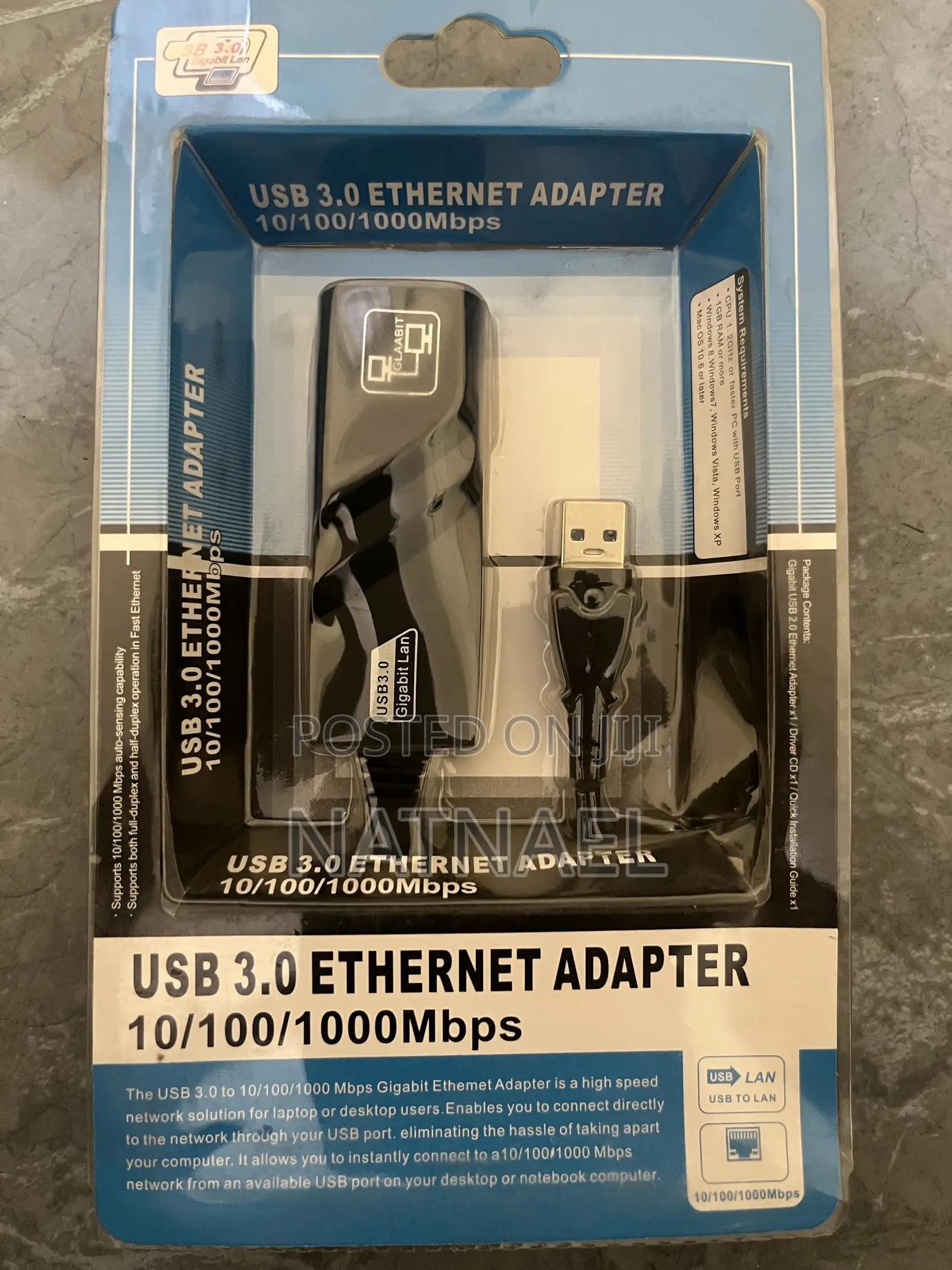 Usb 3.0 to Rj45 Ethernet Adapter