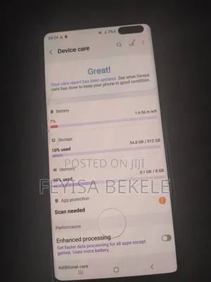 Samsung Galaxy S10 5G 512 GB Blue