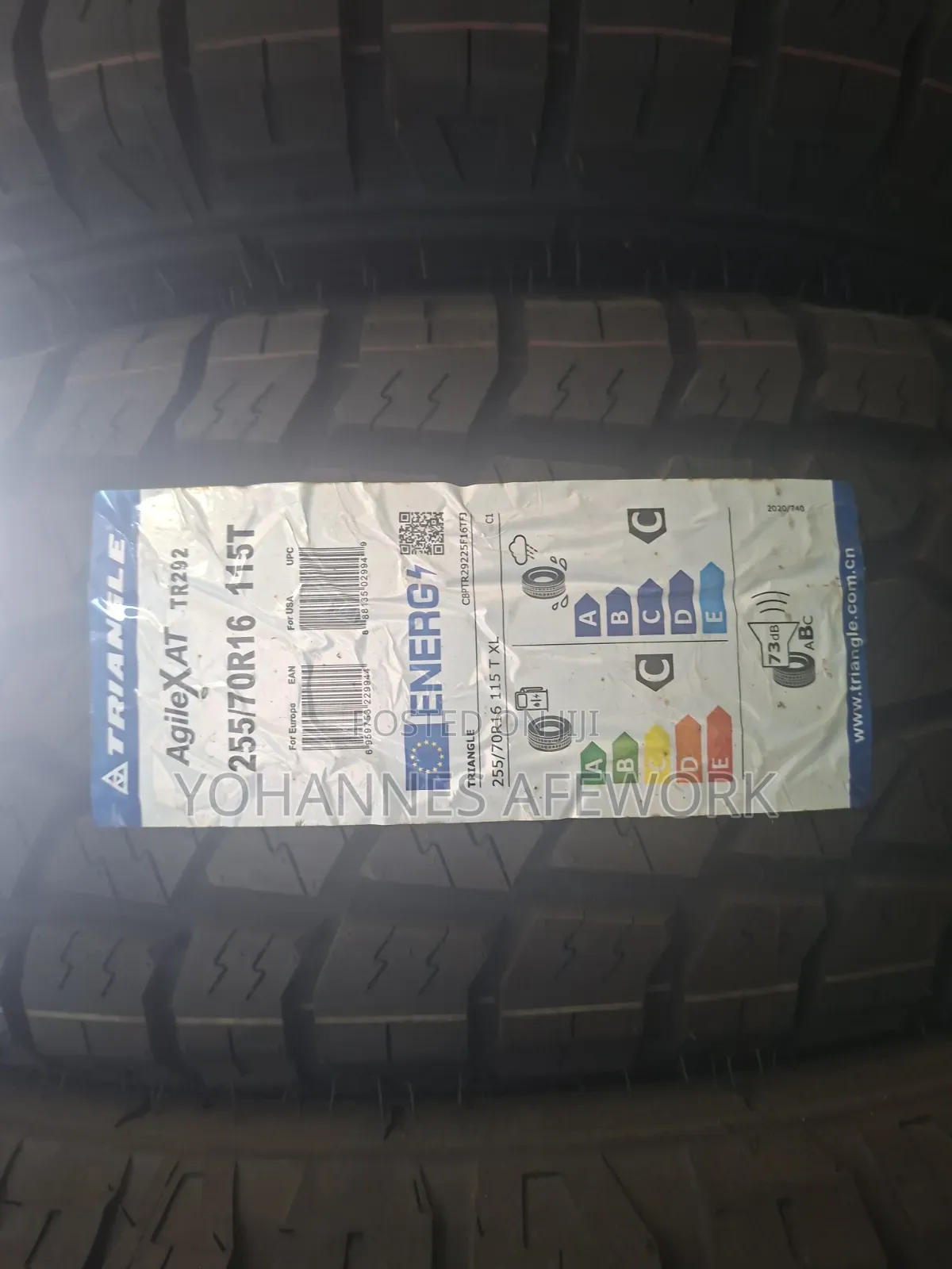 255/70/16 Triangle Tires
