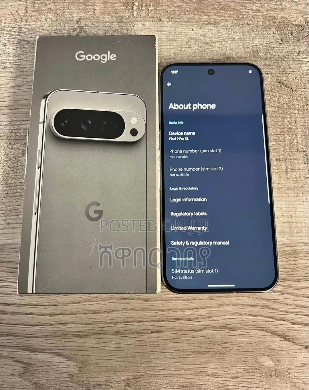 Google Pixel 9 Pro XL 256 GB Gray